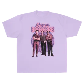 PURPLE RETRO TEE