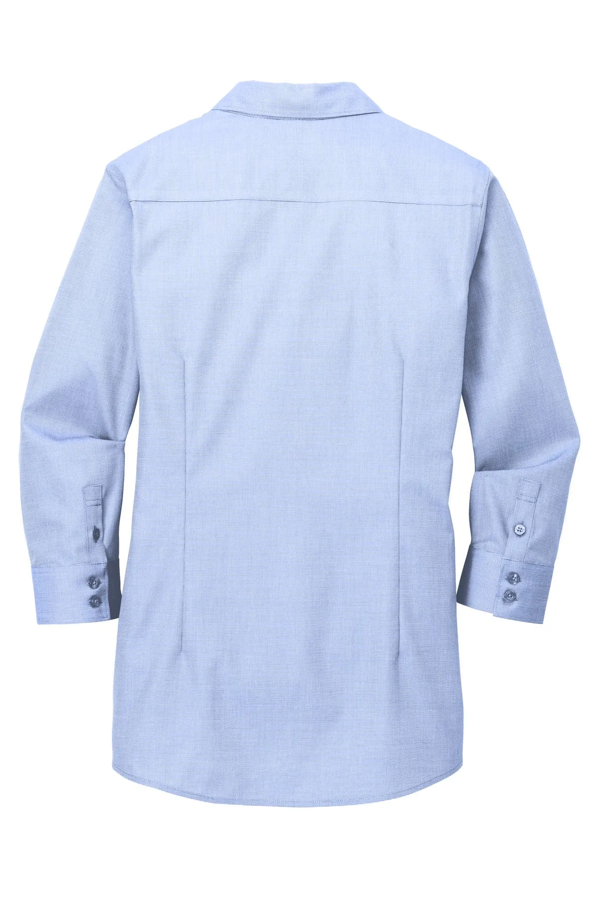 Red House Ladies 3/4-Sleeve Nailhead Non-Iron Shirt. RH690