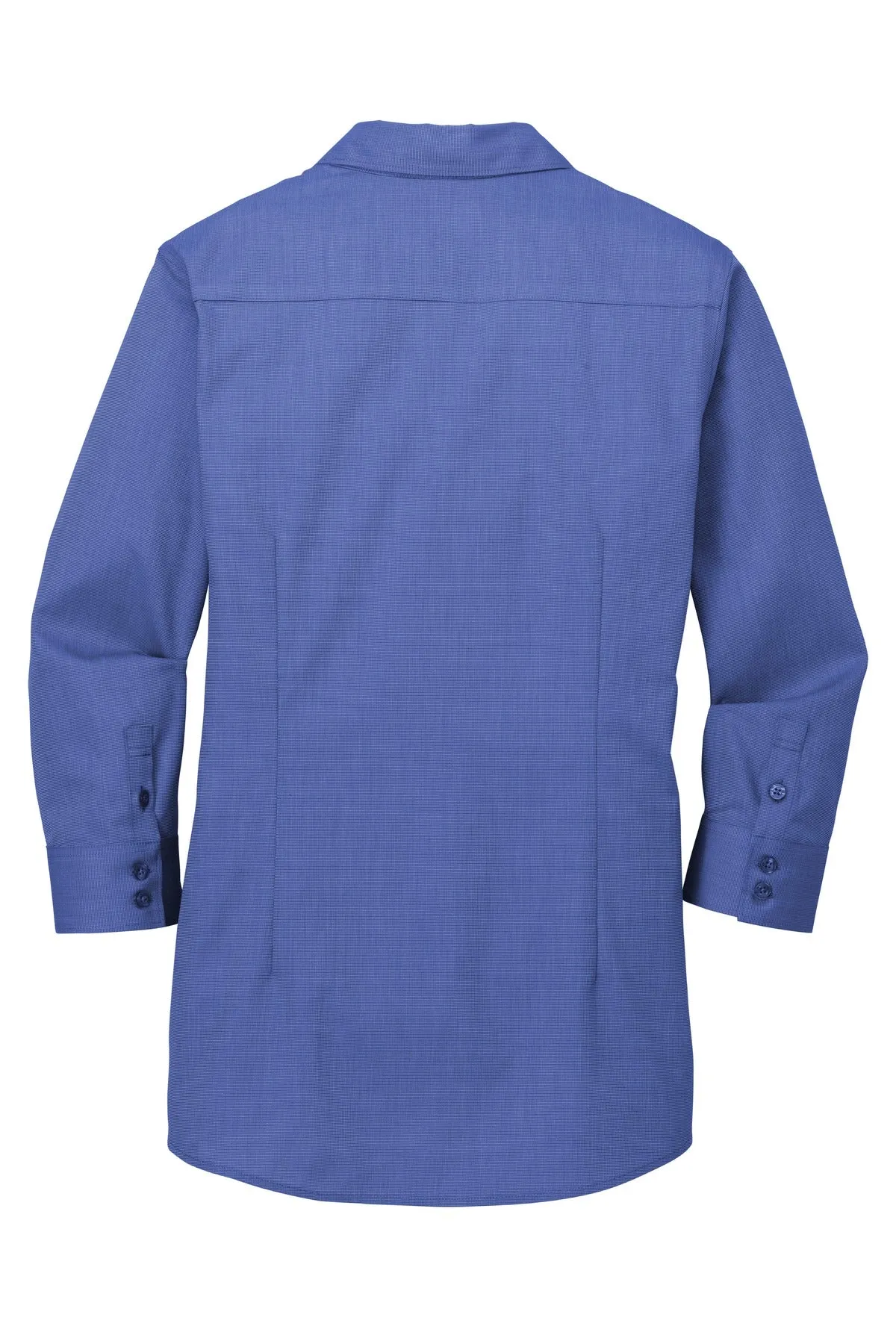 Red House Ladies 3/4-Sleeve Nailhead Non-Iron Shirt. RH690