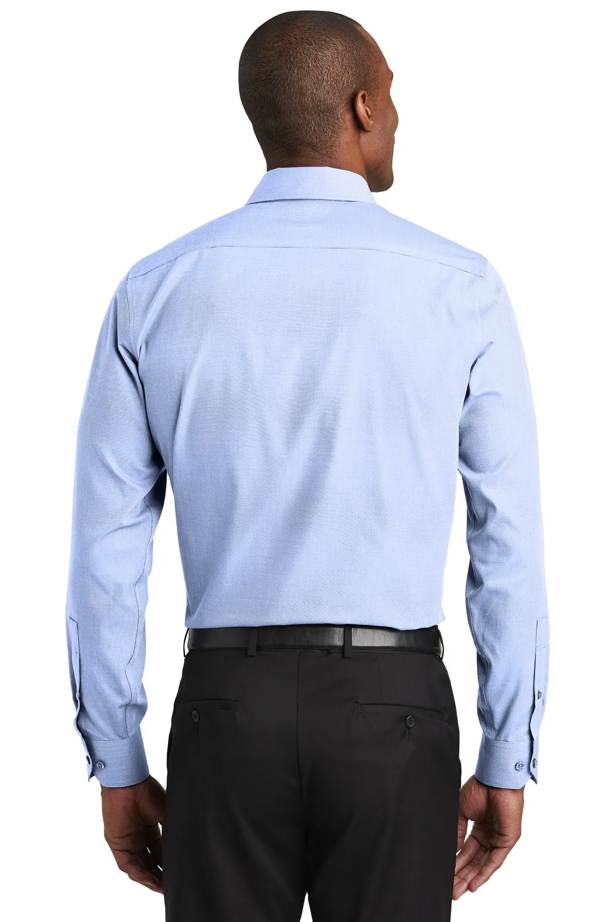 Red House Slim Fit Nailhead Non-Iron Shirt. RH390
