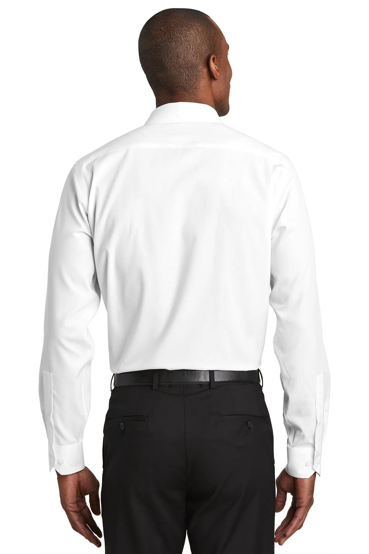 Red House Slim Fit Nailhead Non-Iron Shirt. RH390