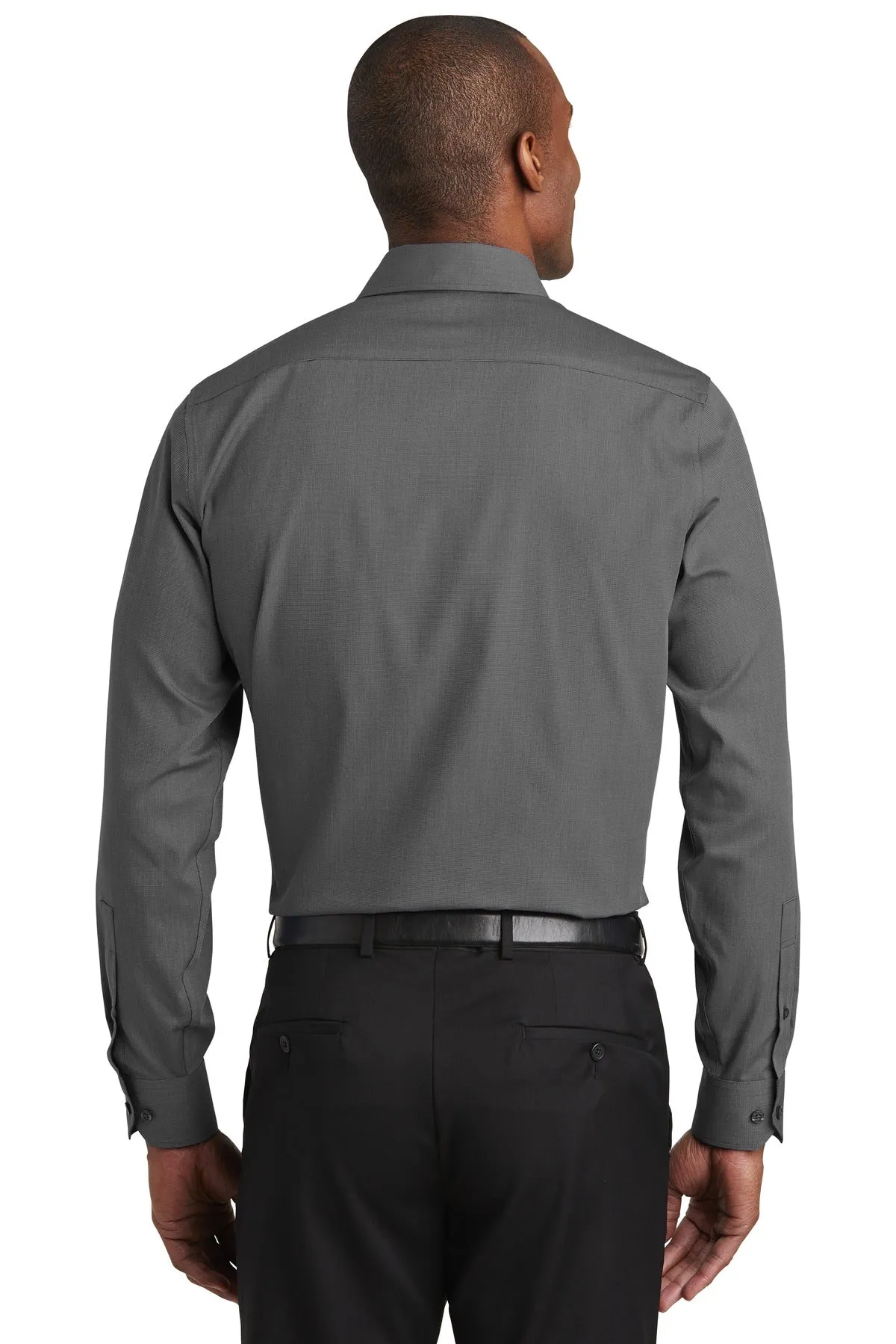 Red House Slim Fit Nailhead Non-Iron Shirt. RH390