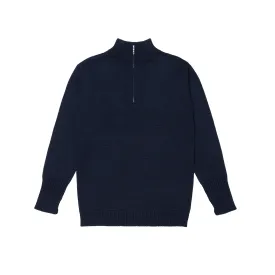 Seaman Half-Zip Navy Blue