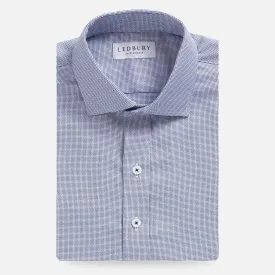 The Blue Alston Non Iron Dobby Custom Shirt