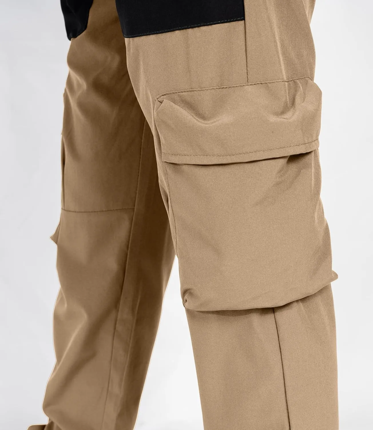 TLAENSON Boys Cargo Pants Joggers Kids Lightweight Quick Dry Hiking Pant Youth Running Athletic Jogging for Sports Outdoor