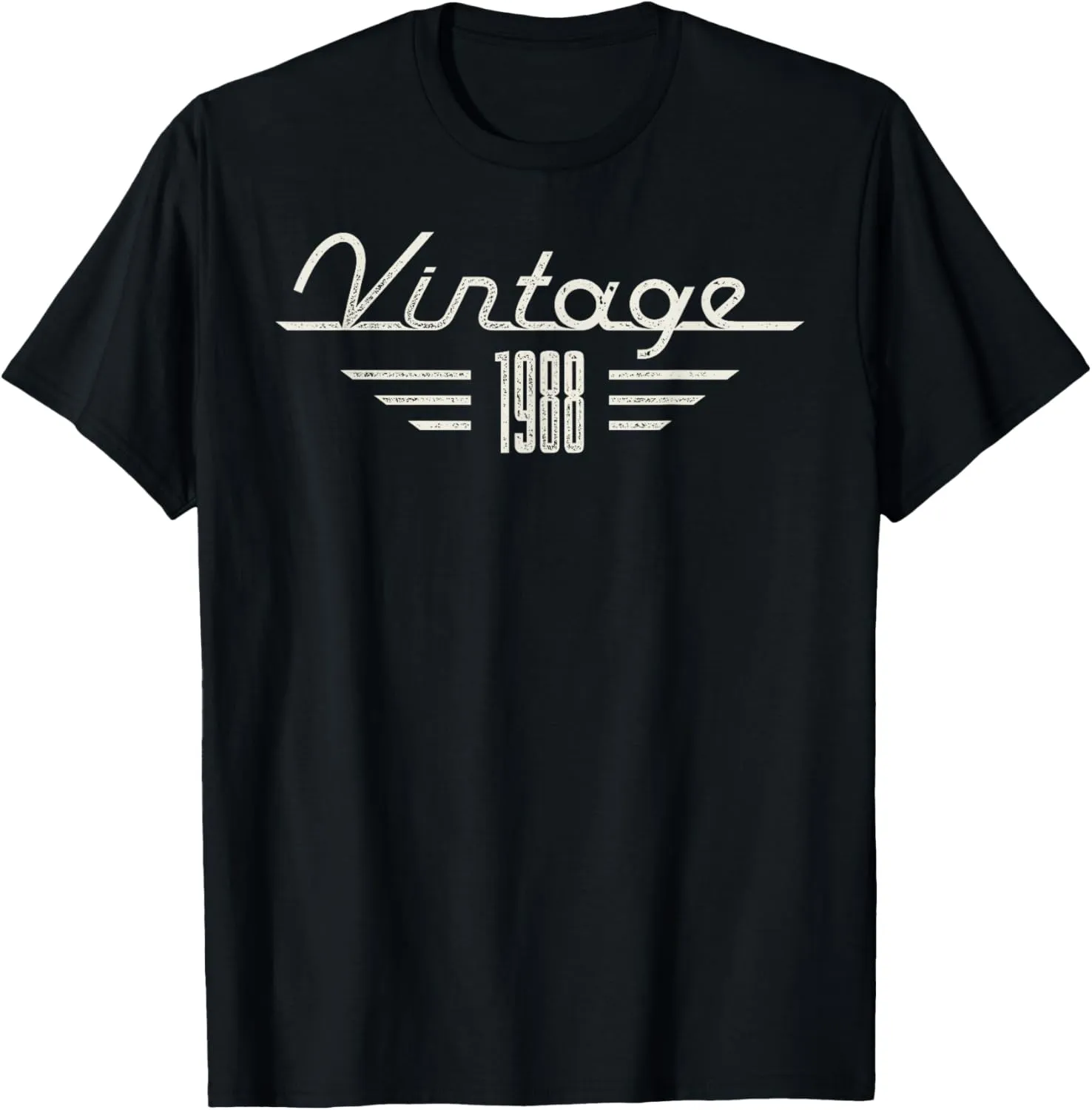 Vintage 1988 Birthday Minimalist Year of Birth 1988 Graphic T-Shirt