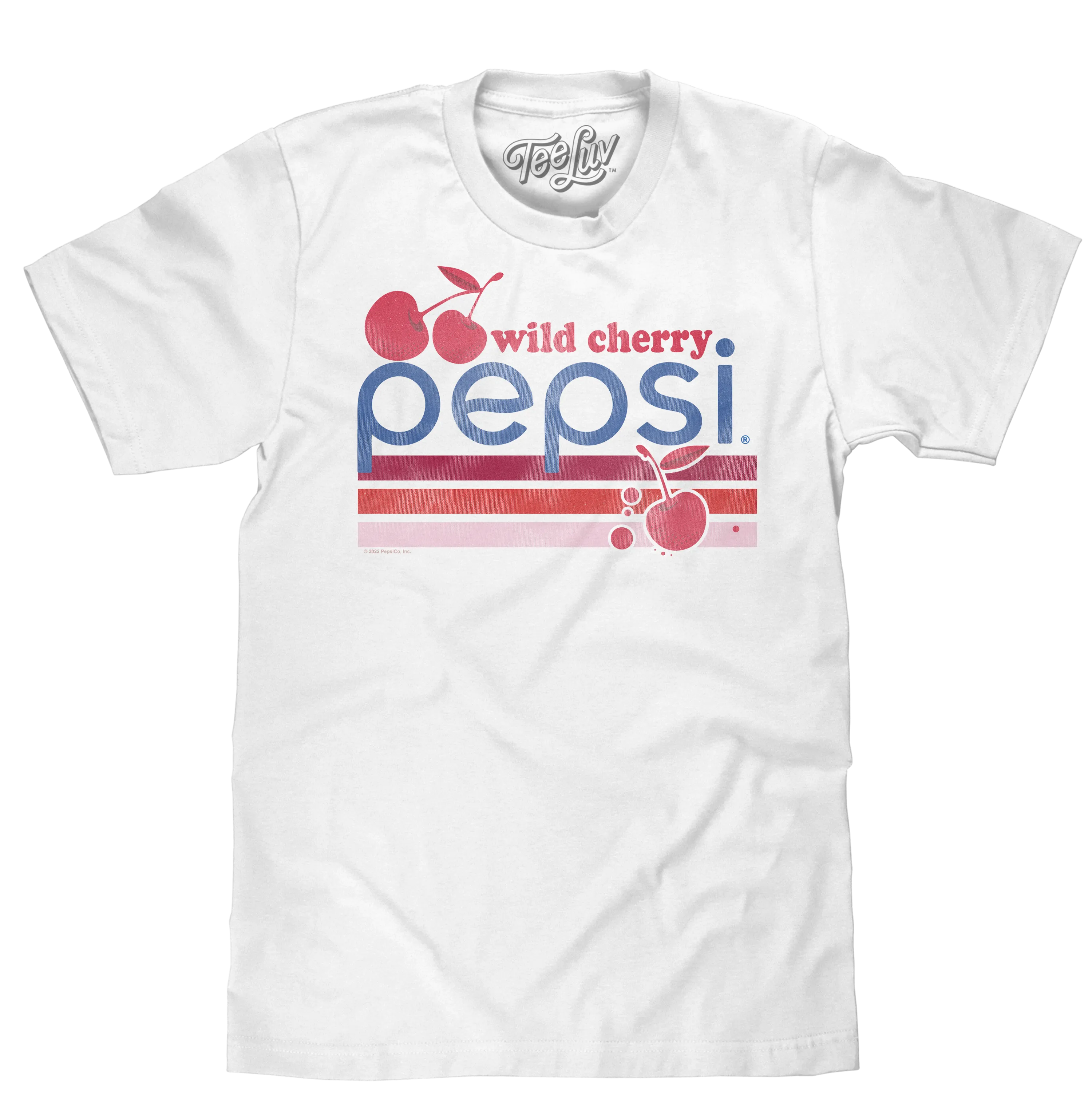 Vintage Wild Cherry Pepsi Logo T-Shirt - White