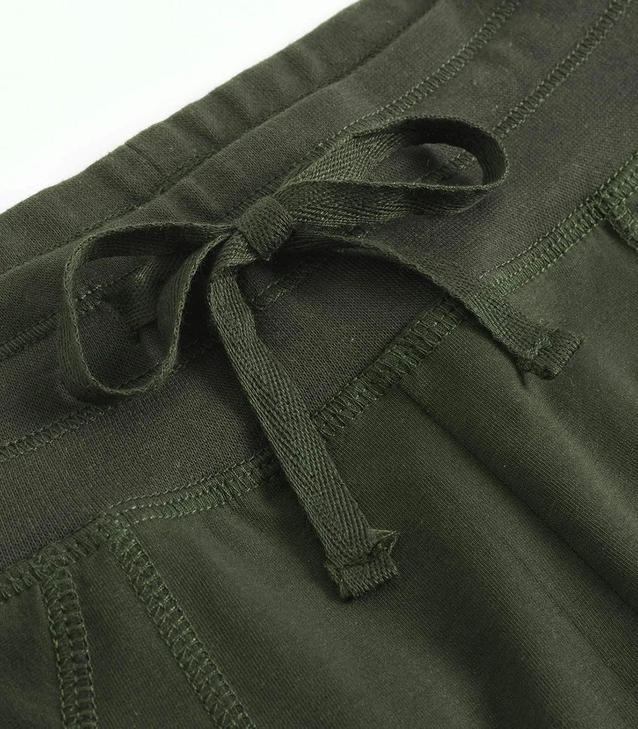 Weintee Women's Capri Joggers Jersey Sweatpants