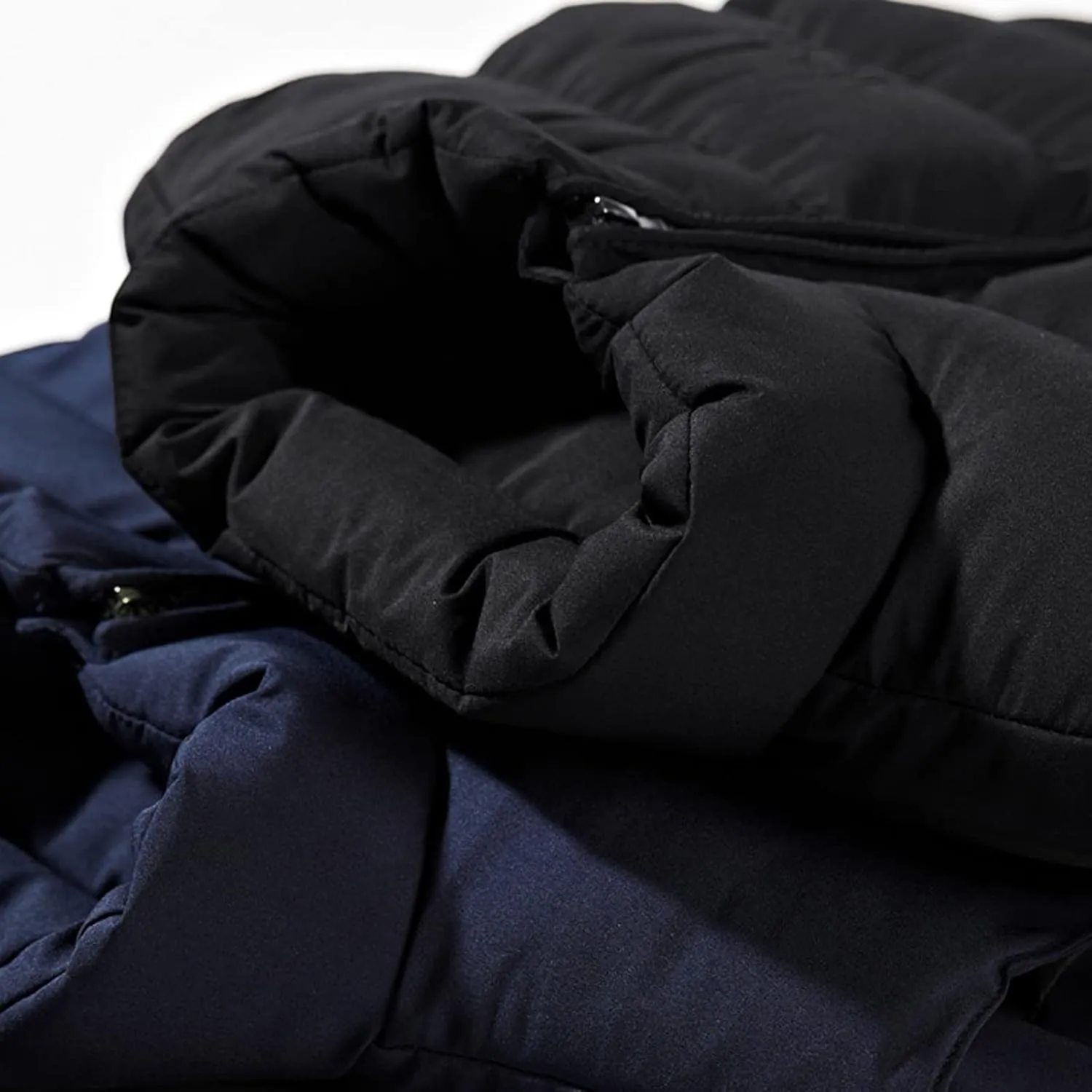 WENKOMG1 Winter Puffer Vest For Men,Lightweight Packable Ski Vest Zip Up Sleeveless Water Resistant Outerwear