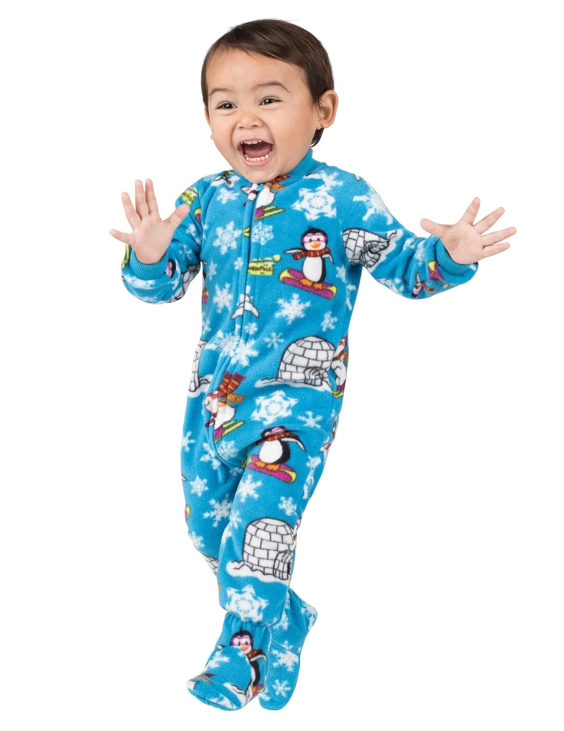 Winter Wonderland Infant Fleece Onesie