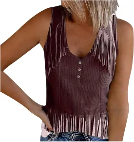 Women's Summer Sleeveless Tops Western Ethnic Style Print Feather Graphic Tank Top Slim Stretchy Workout Shirt Tee